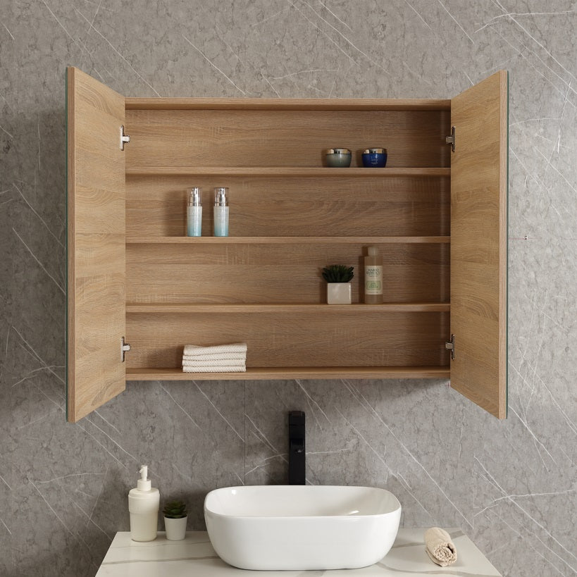 Caliber 900 Mirror Cabinet- OAK