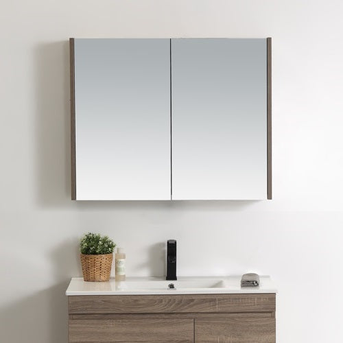 Caliber 900 Mirror Cabinet- WENGE