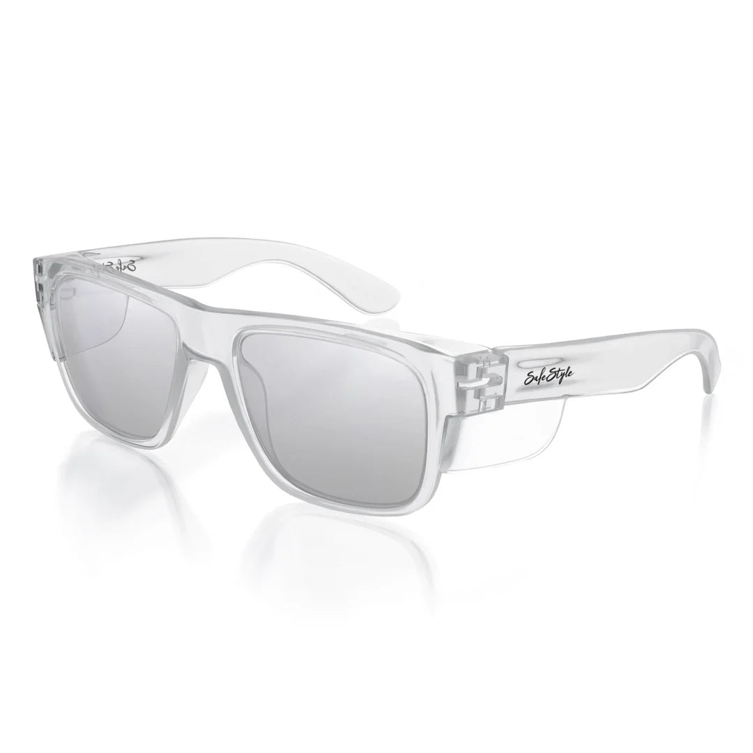 Safestyle Fusions Clear Frame Hybrids Photochromic Lens