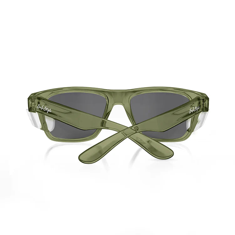 Safestyle Fusions green Frame Polarised Lens