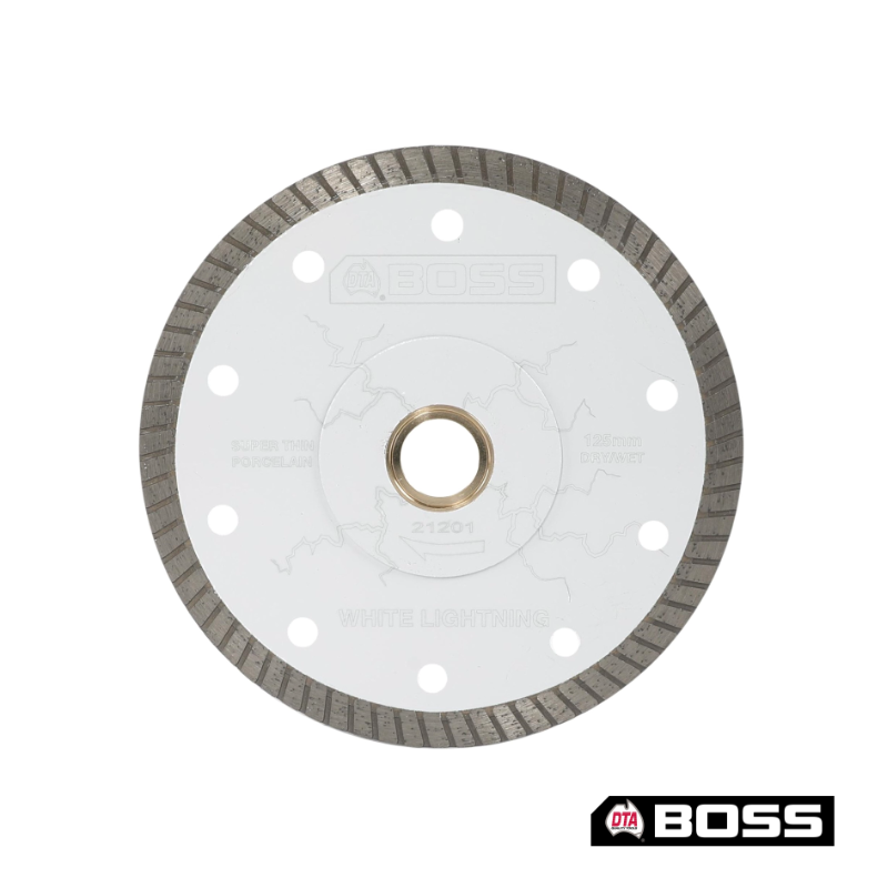 DTA DIAMOND BLADE - TURBO 105MM WHITE LIGHTNING
