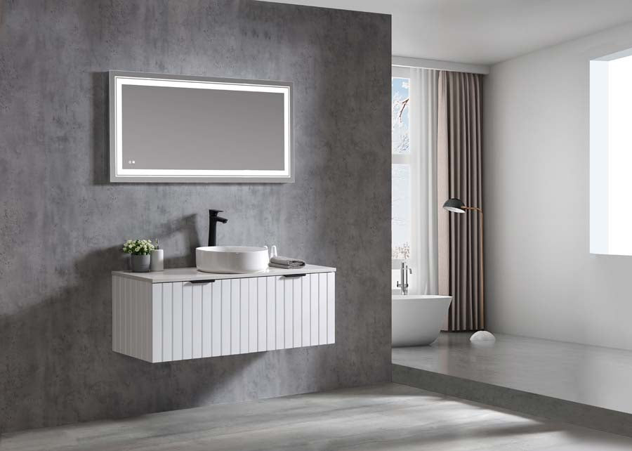 Bella 1200 Wall Hung Vanity – Matte White