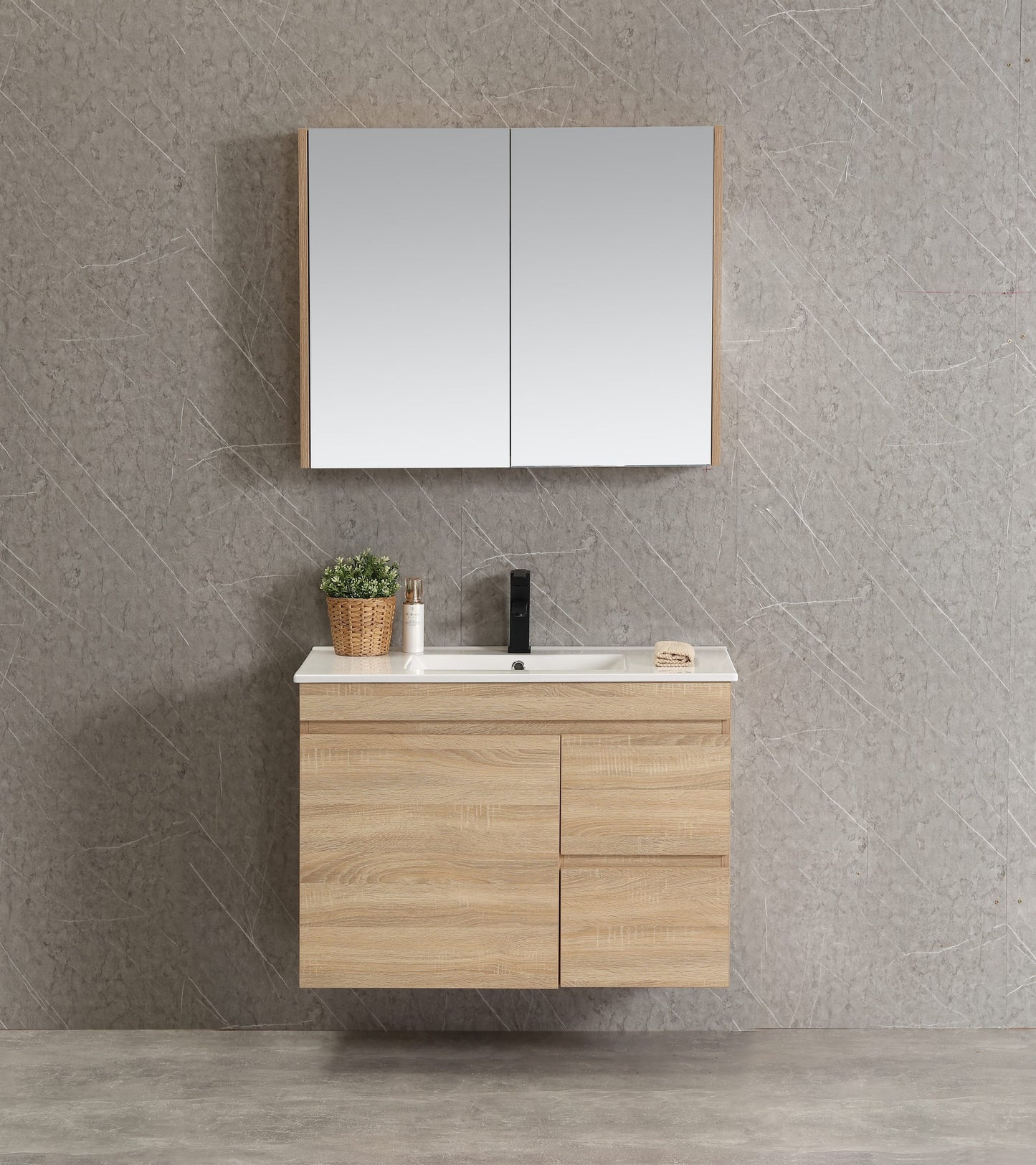 Reflex 900 Vanity – Oak
