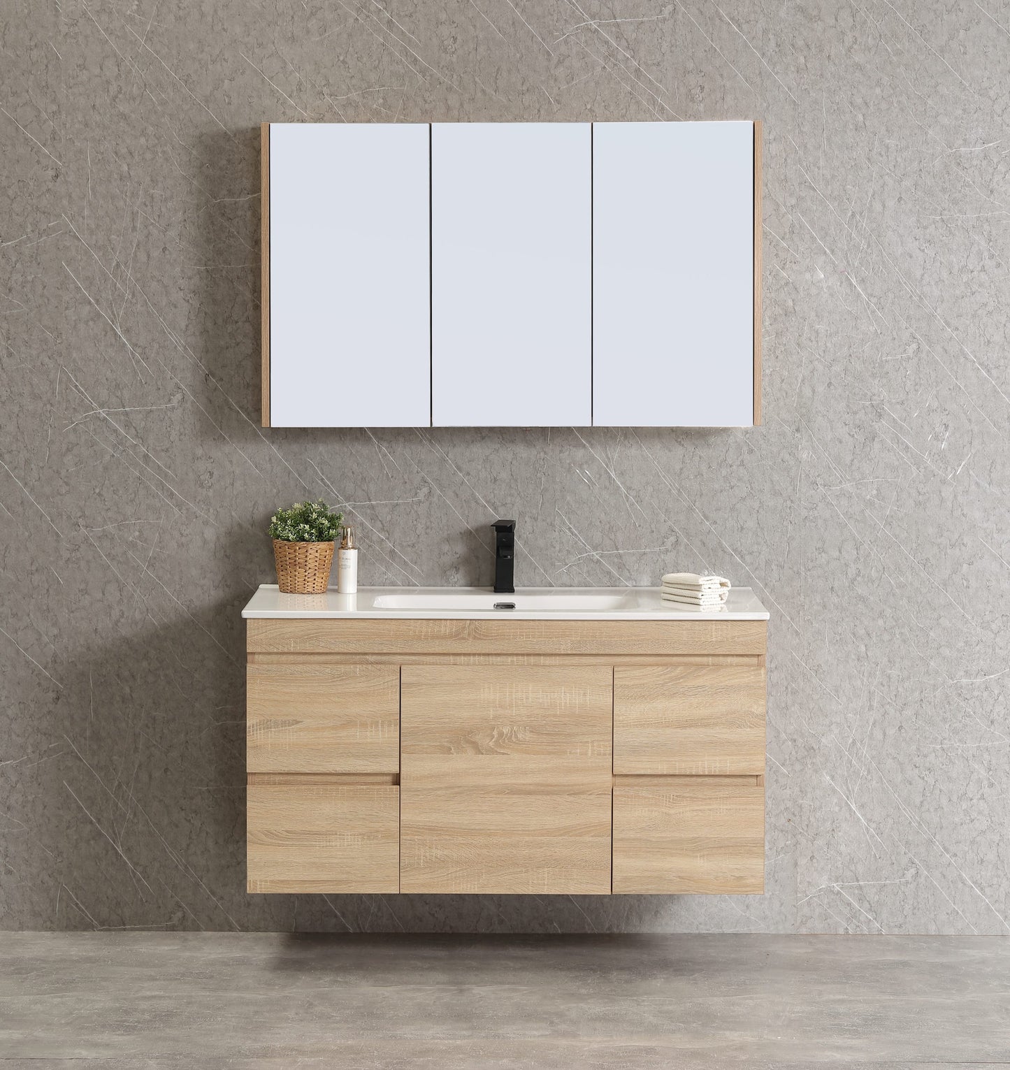 Reflex 1200 Vanity – Oak