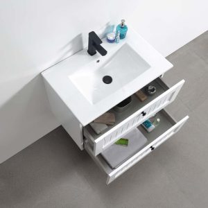 Venetian 750 Wall Hung Vanity – Matte White