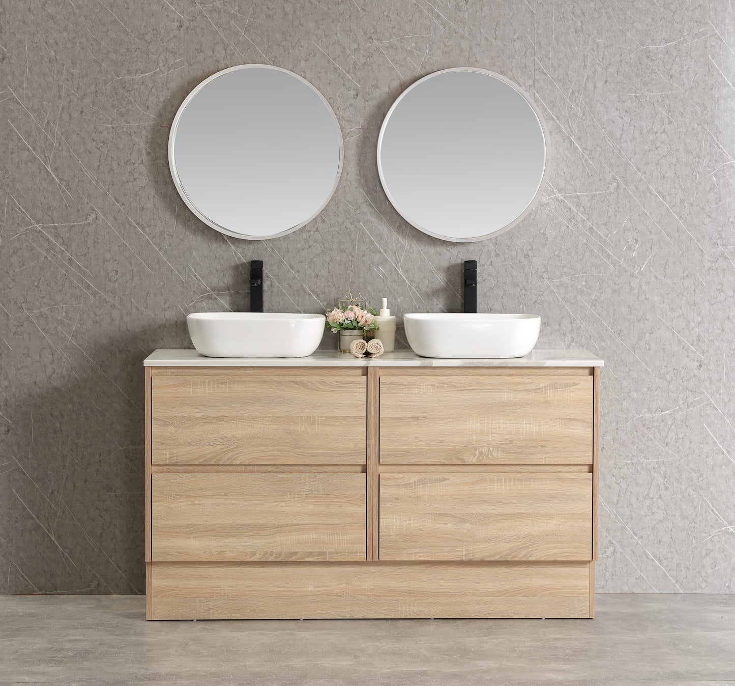 Caliber 1800 Vanity – Oak
