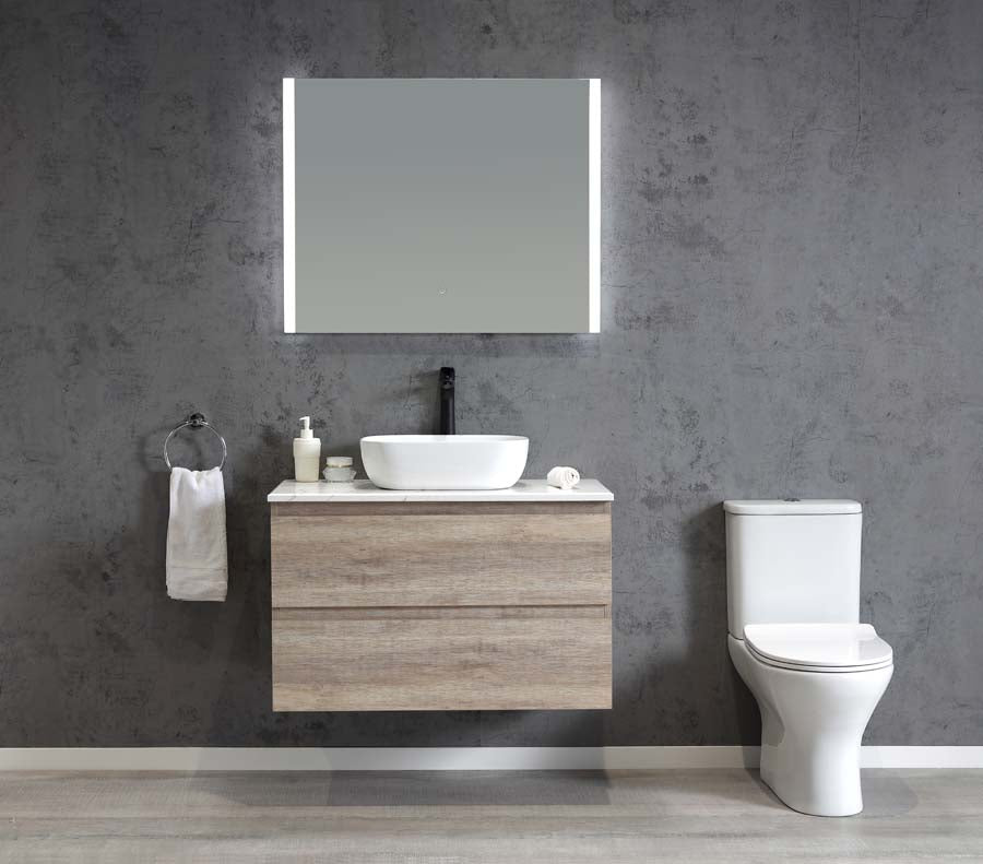 Edge 900 Wall Hung Vanity – Pine