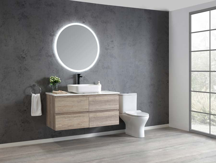 Edge 1200 Wall Hung Vanity – Pine