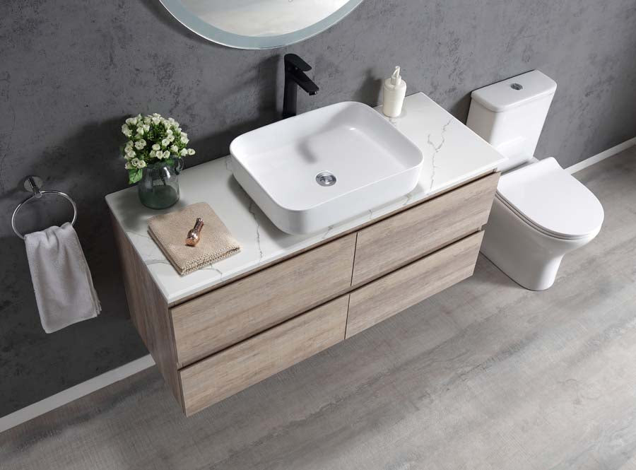 Edge 1200 Wall Hung Vanity – Pine