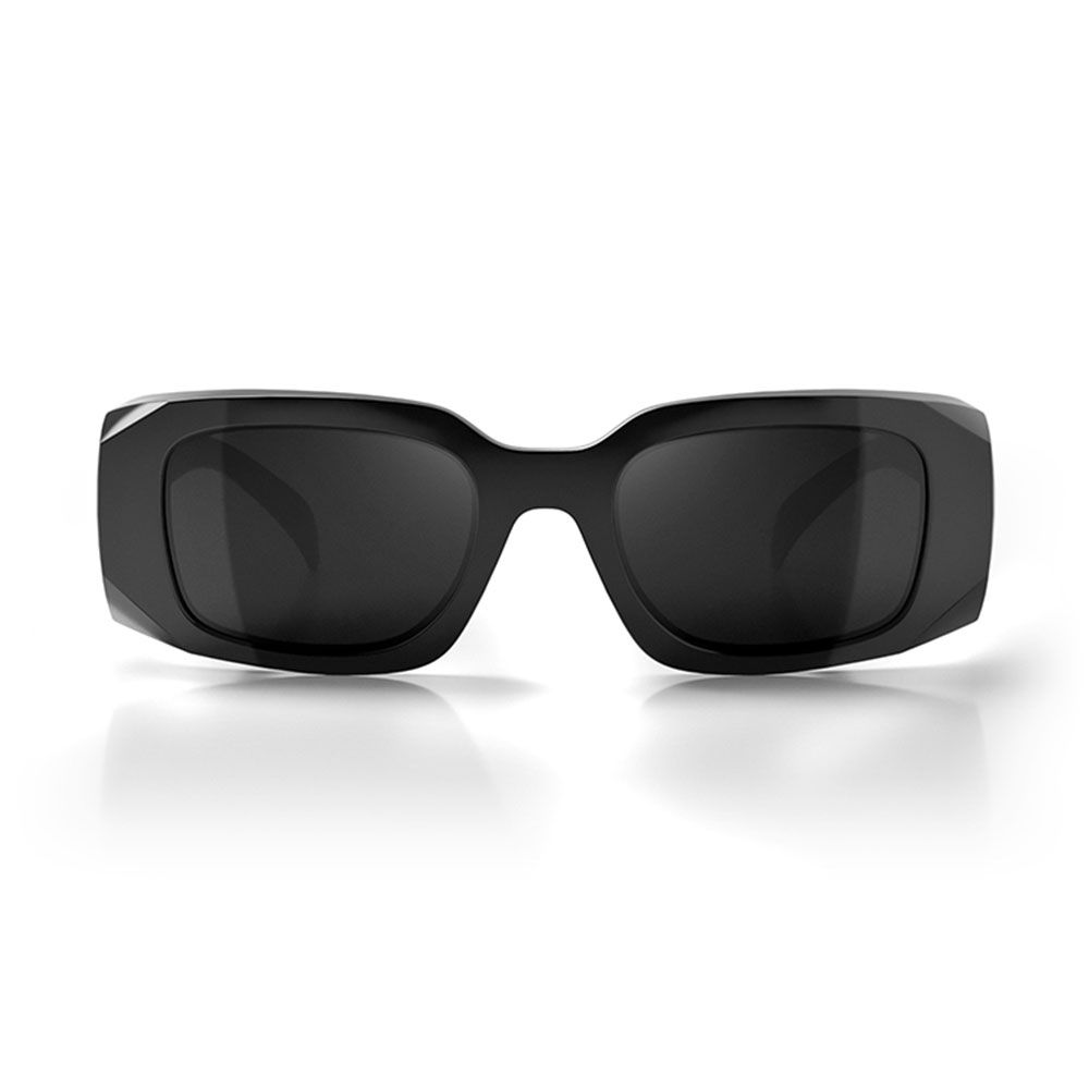 Auras Black Frame Grey Polarised Lens