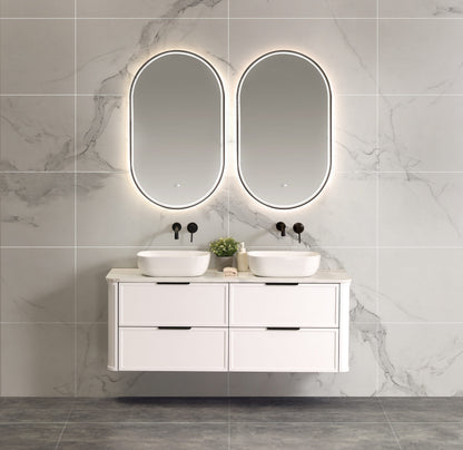 Darlington 1800 Wall Hung Vanity – Matte White