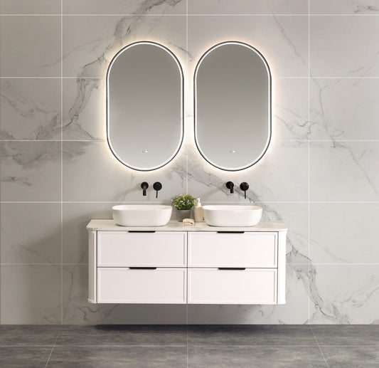 Darlington 1800 Wall Hung Vanity – Matte White