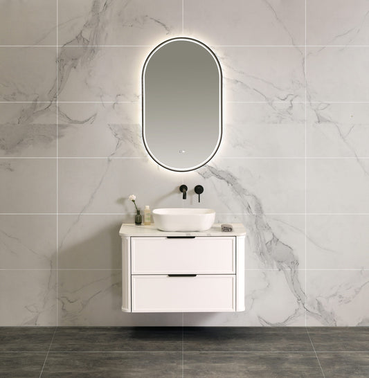Darlington 900 Wall Hung Vanity – Matte White