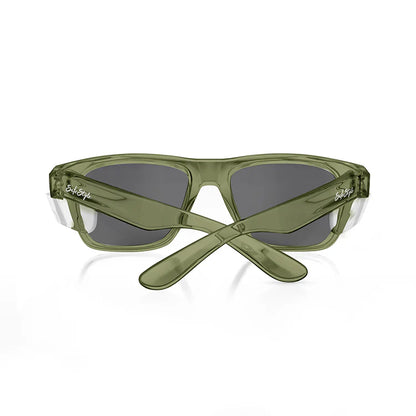 Safestyle Fusions green Frame Polarised Lens