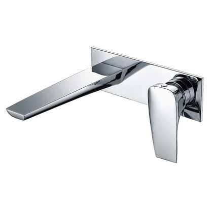 Lecco Wall Basin/Bath Mixer Combination