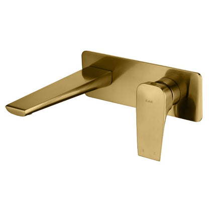 Lecco Wall Basin/Bath Mixer Combination