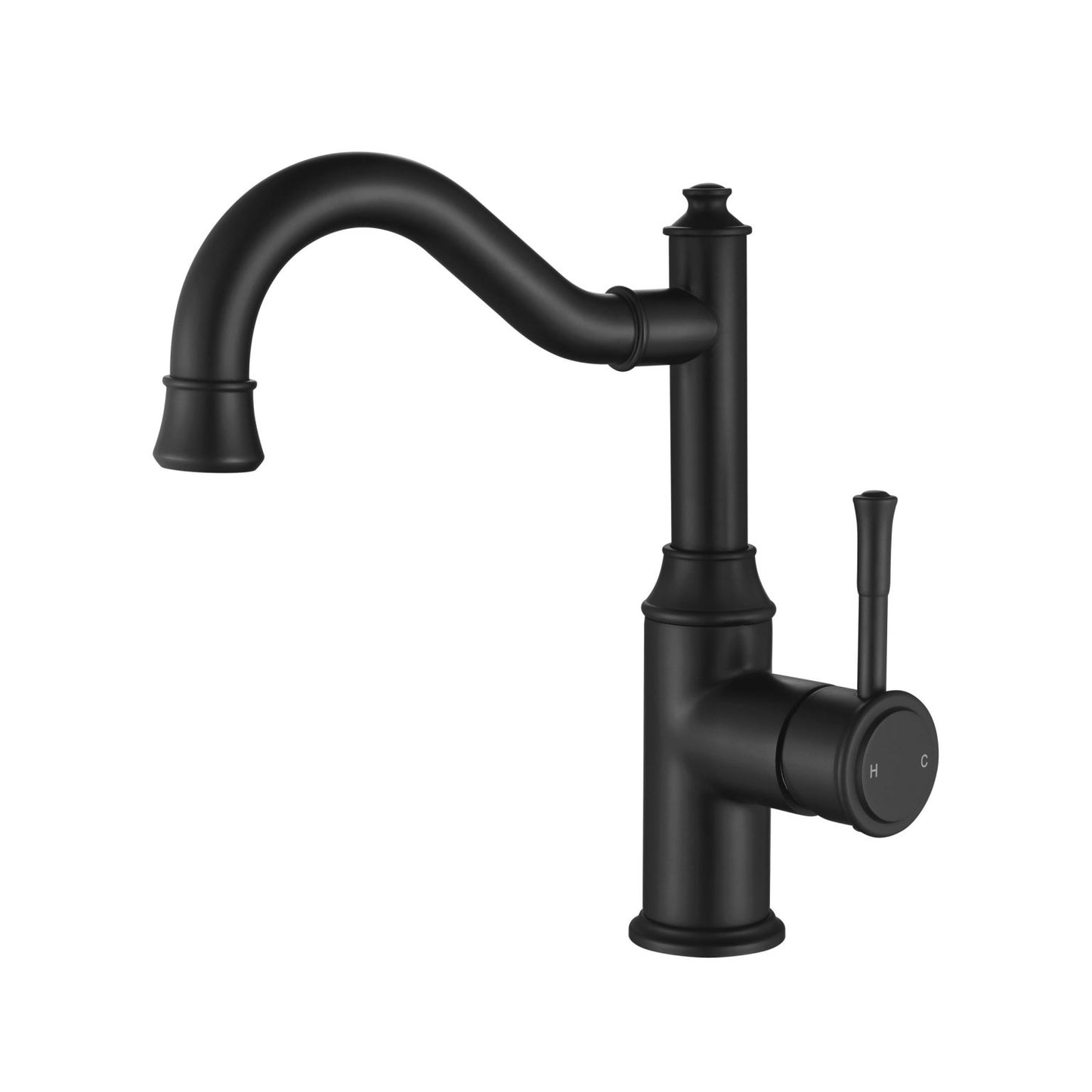 Montpellier Shepherd’s Crook High Rise Basin Mixer