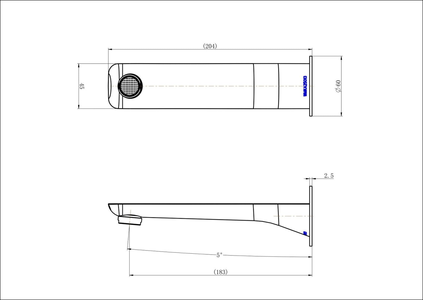 Nova Bath Spout