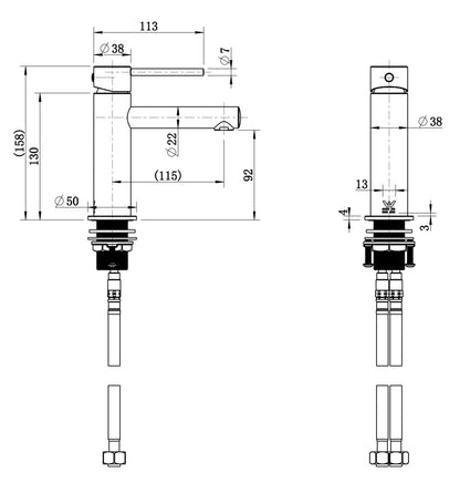 Star Mini Basin Mixer