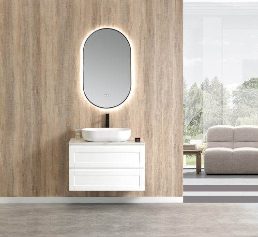 Victoria 900 Wall Hung Vanity – Matte White