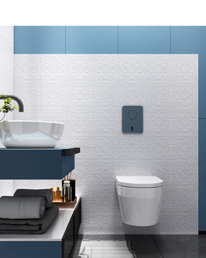 LUXURY - silver flower pattern